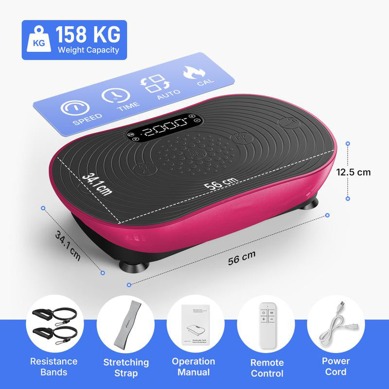 Vibration Plate Exercise Machine Capacity 181KGS